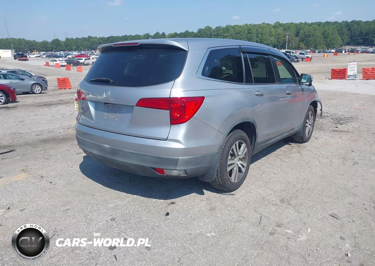 2017 Honda Pilot Ex-L VIN:5FNYF5H68HB017777 - 4