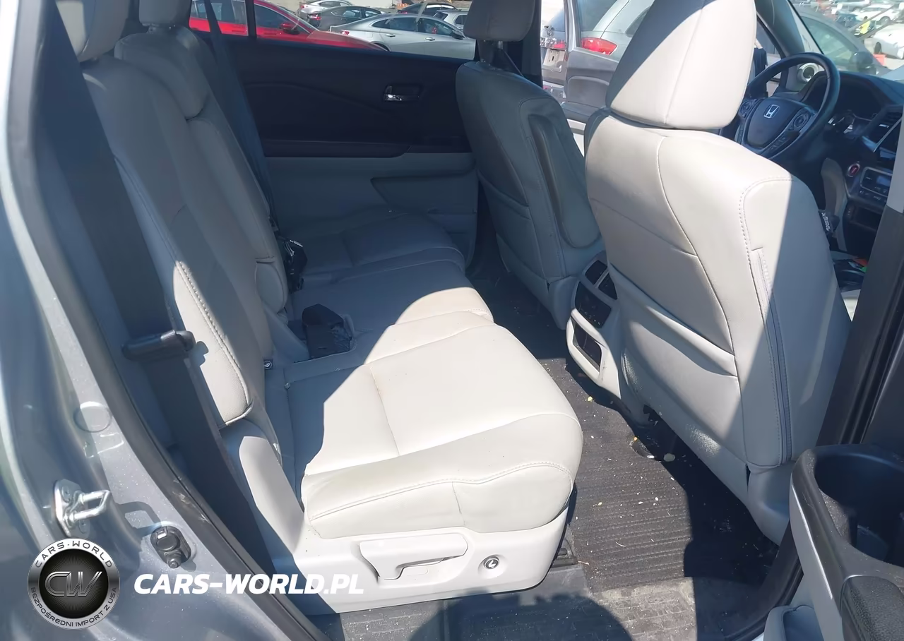 2017 Honda Pilot Ex-L VIN:5FNYF5H68HB017777 - 8