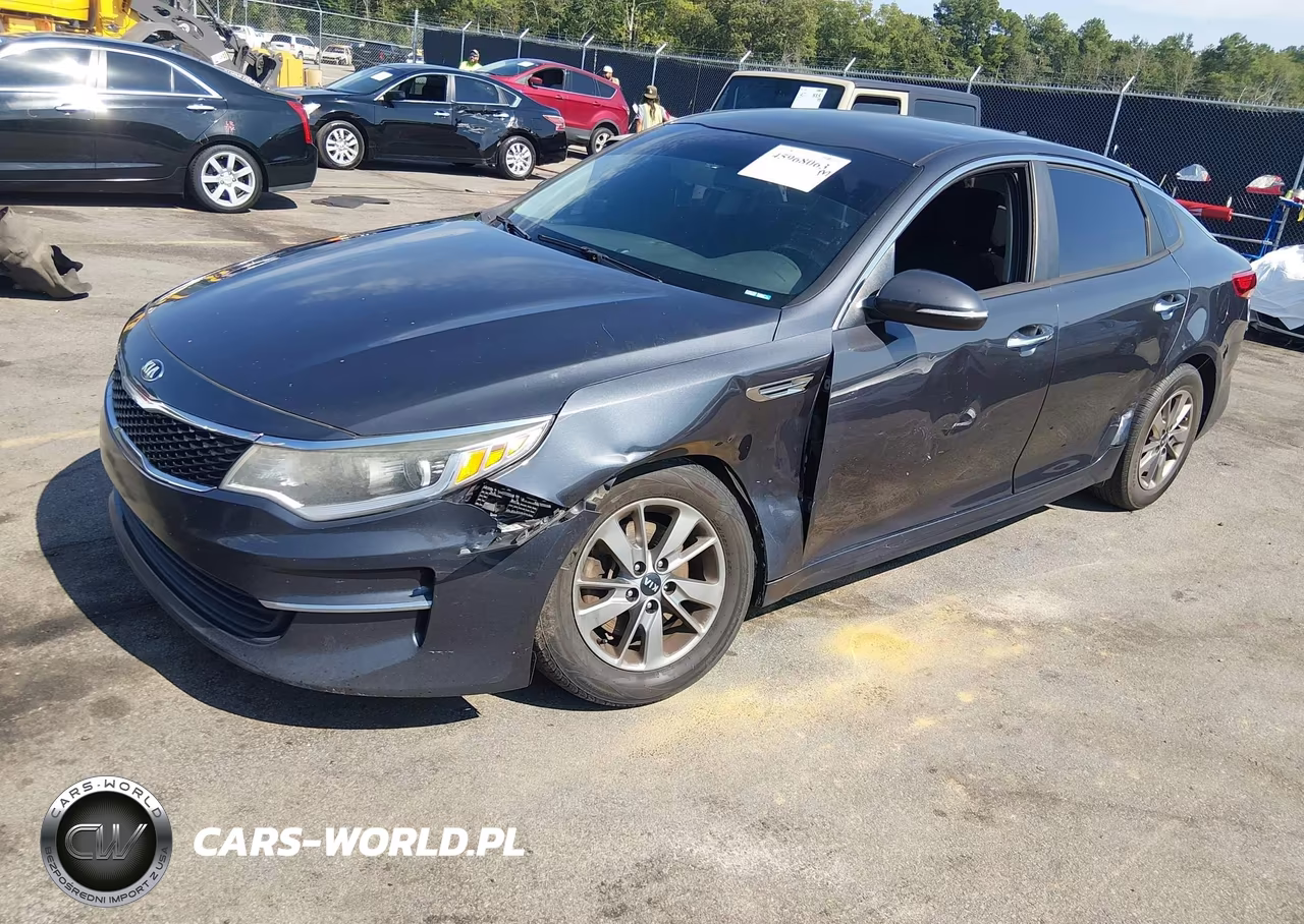 2016 Kia Optima Lx Turbo VIN:5XXGT4L17GG006081 - 2