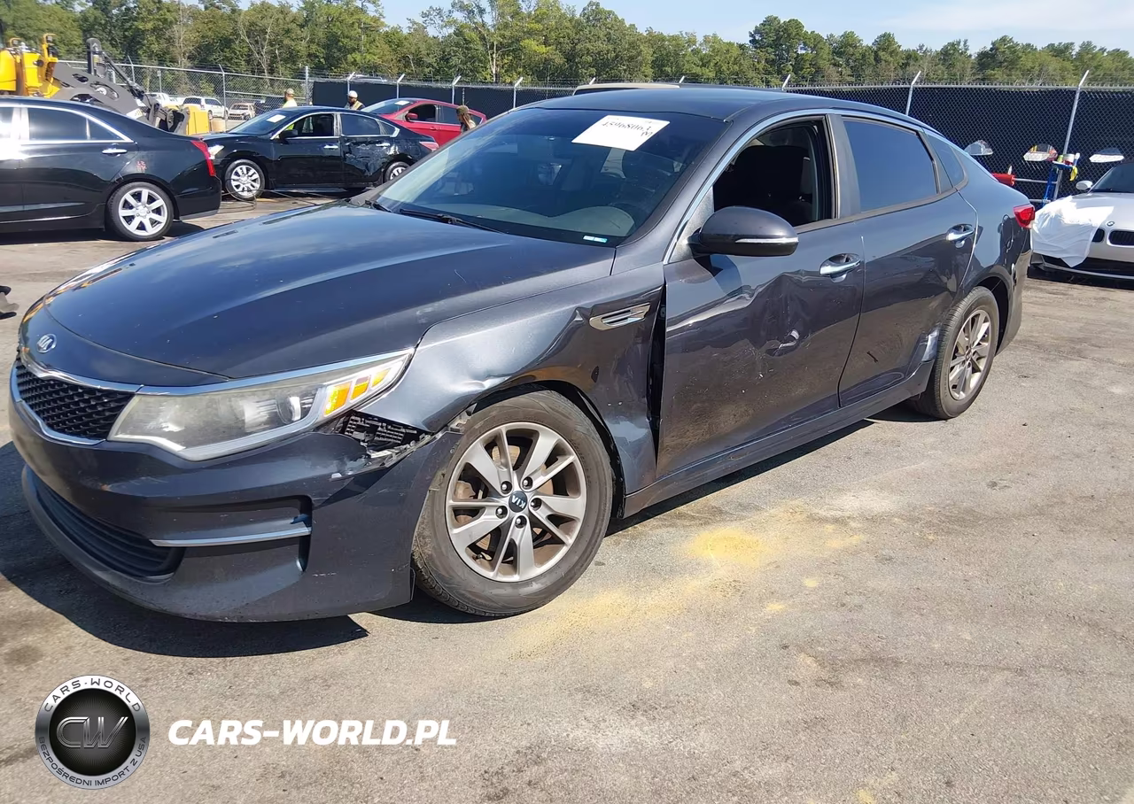 2016 Kia Optima Lx Turbo VIN:5XXGT4L17GG006081 - 6