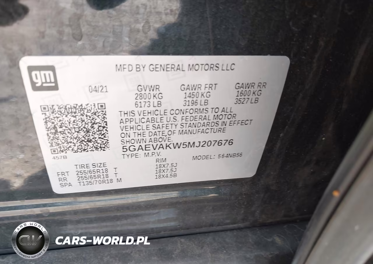 2021 Buick Enclave Awd Essence VIN:5GAEVAKW5MJ207676 - 9