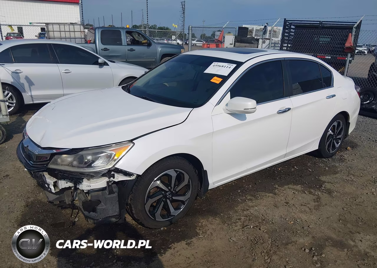 2016 Honda Accord Ex-L VIN:1HGCR2F88GA017047 - 2