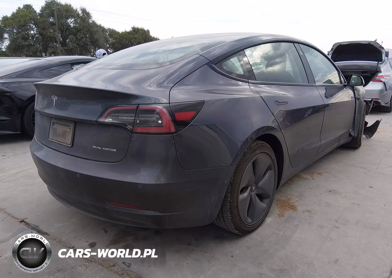 2021 Tesla Model 3 Long Range Dual Motor All-Wheel Drive VIN:5YJ3E1EB7MF032501 - 4