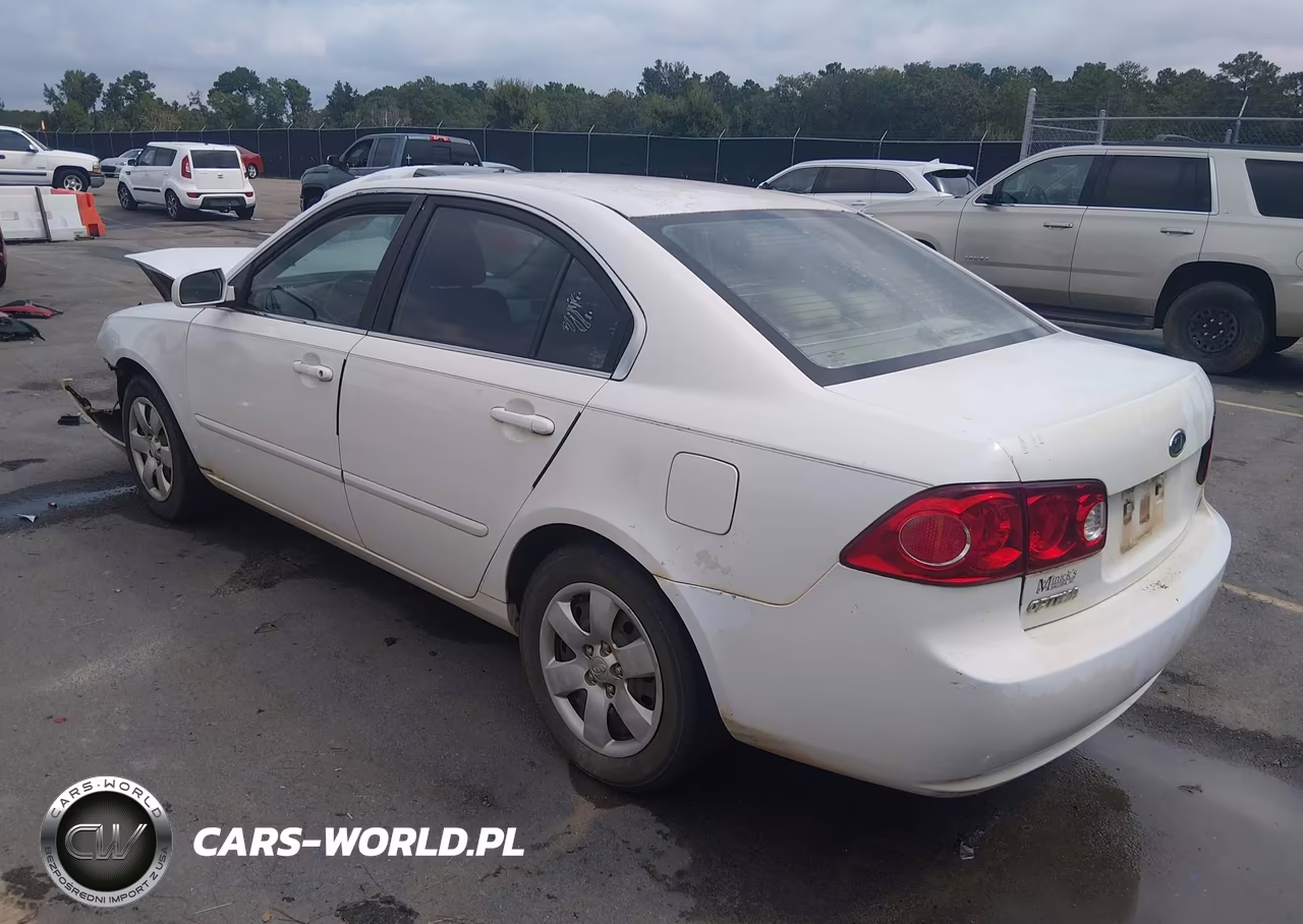 2007 Kia Optima Lx VIN:KNAGE123275125850 - 3