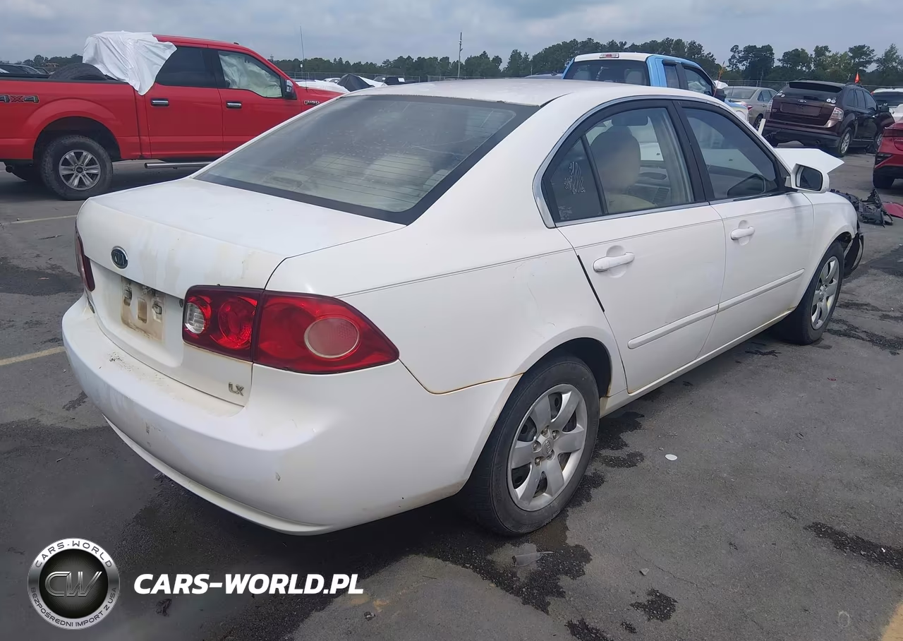 2007 Kia Optima Lx VIN:KNAGE123275125850 - 4