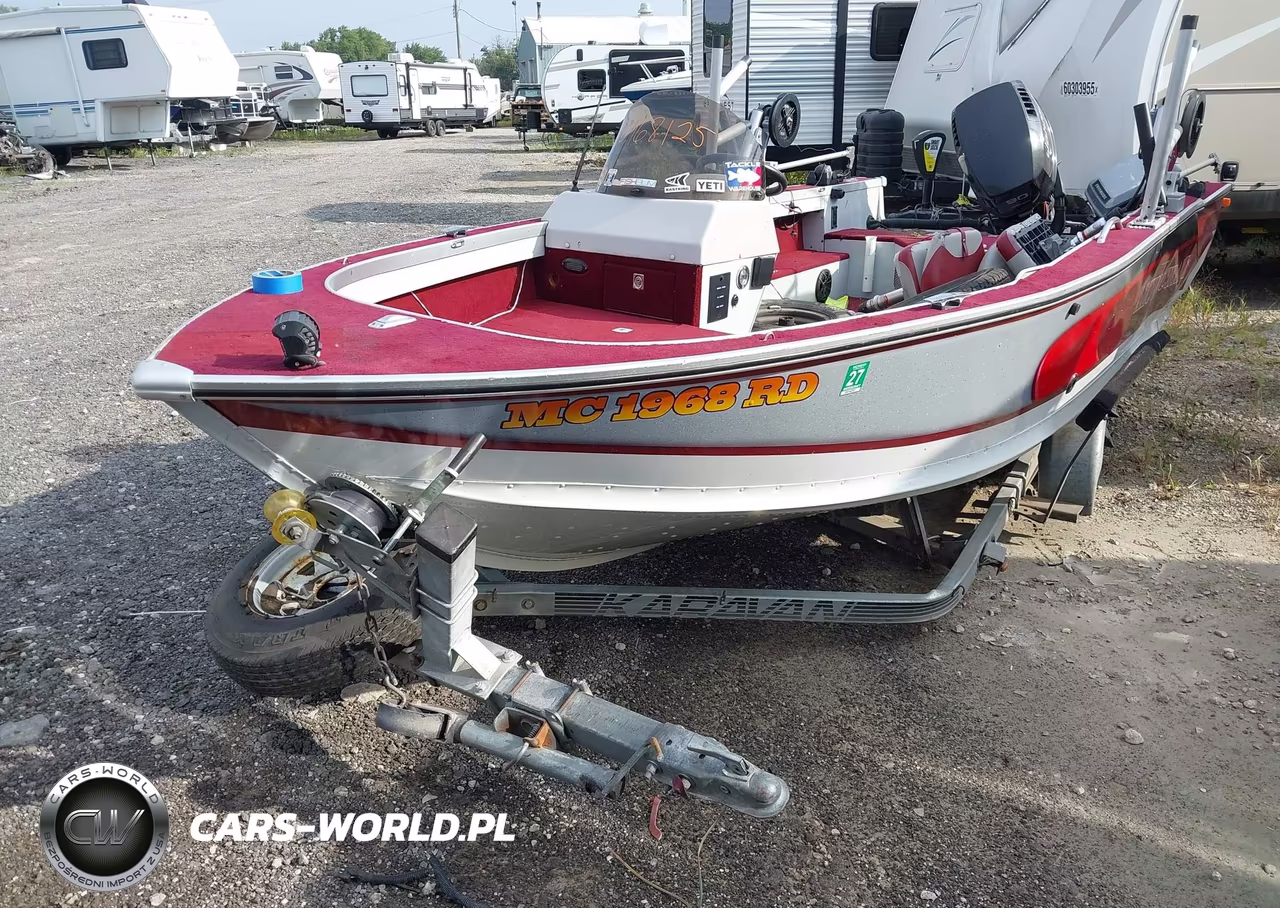 1995 Alumacraft Boat VIN:ACBX1374A595 - 2