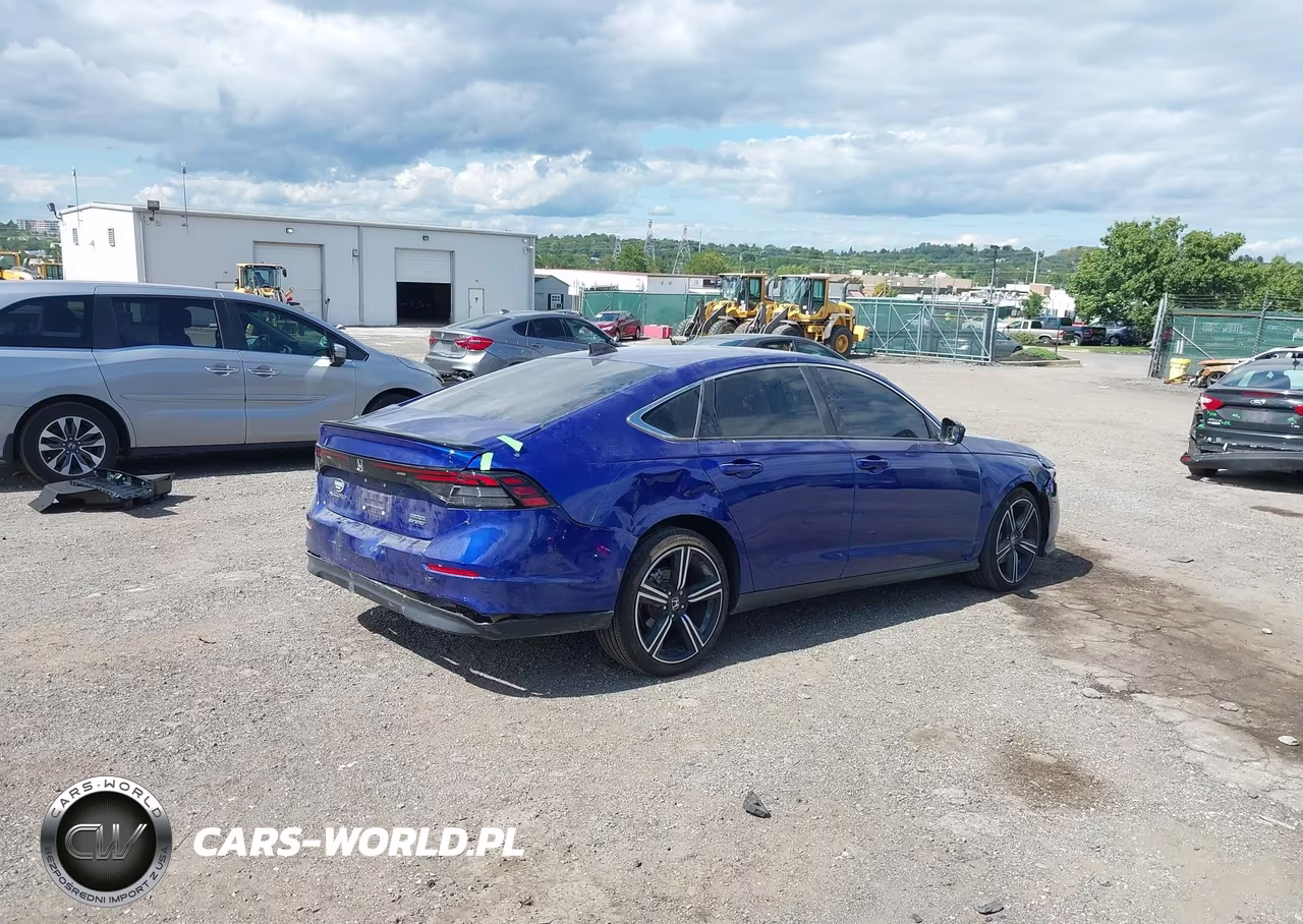 2025 Honda Accord Hybrid Sport VIN:1HGCY2F58SA071613 - 4