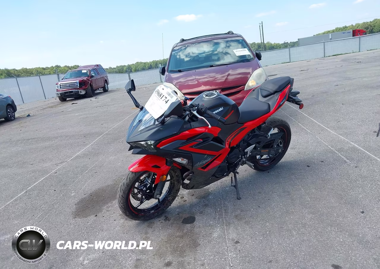 2025 Kawasaki Ex500 VIN:ML5EXGG12SDA39769 - 2