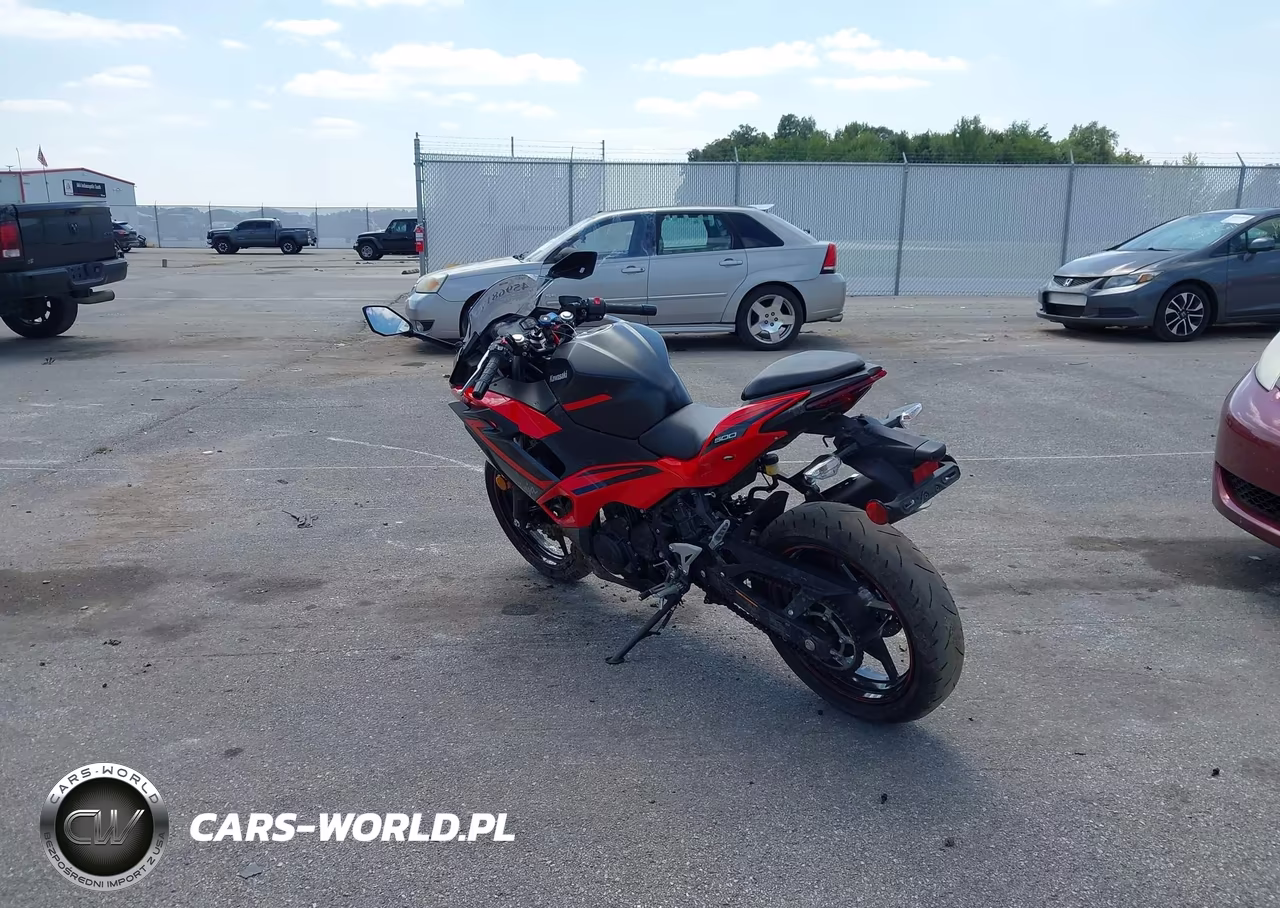 2025 Kawasaki Ex500 VIN:ML5EXGG12SDA39769 - 3