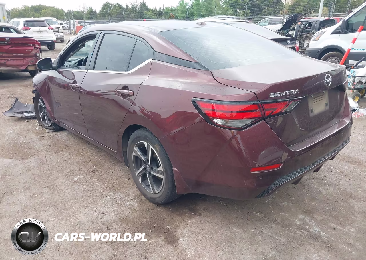 2024 Nissan Sentra Sv Xtronic Cvt VIN:3N1AB8CV9RY244336 - 3