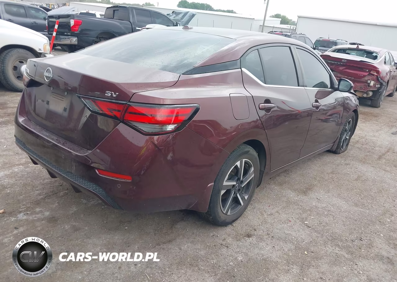 2024 Nissan Sentra Sv Xtronic Cvt VIN:3N1AB8CV9RY244336 - 4