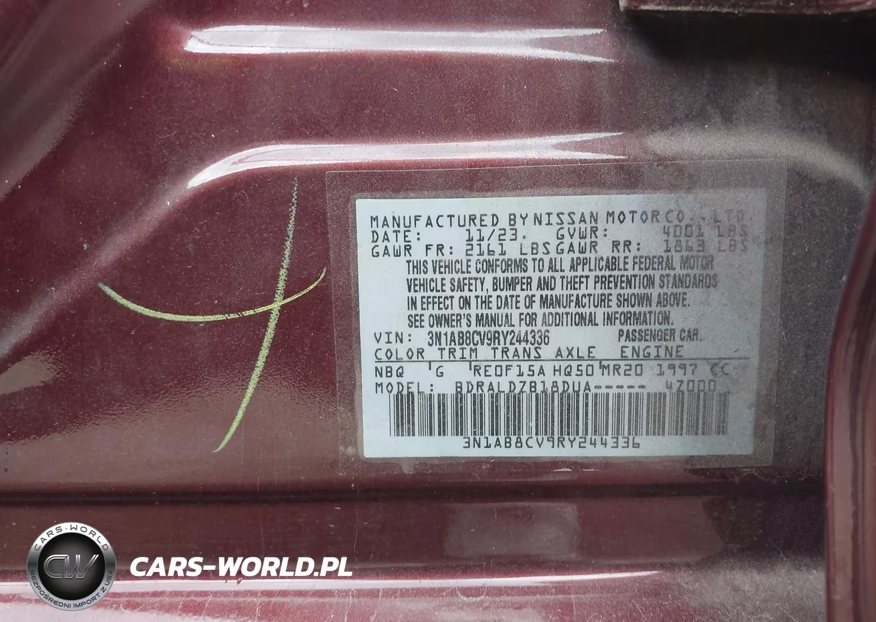 2024 Nissan Sentra Sv Xtronic Cvt VIN:3N1AB8CV9RY244336 - 9