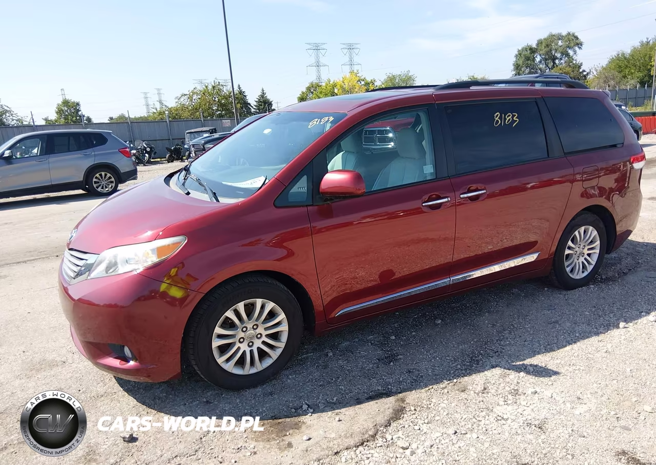 2012 Toyota Sienna Xle V6 8 Passenger VIN:5TDYK3DC7CS189864 - 2