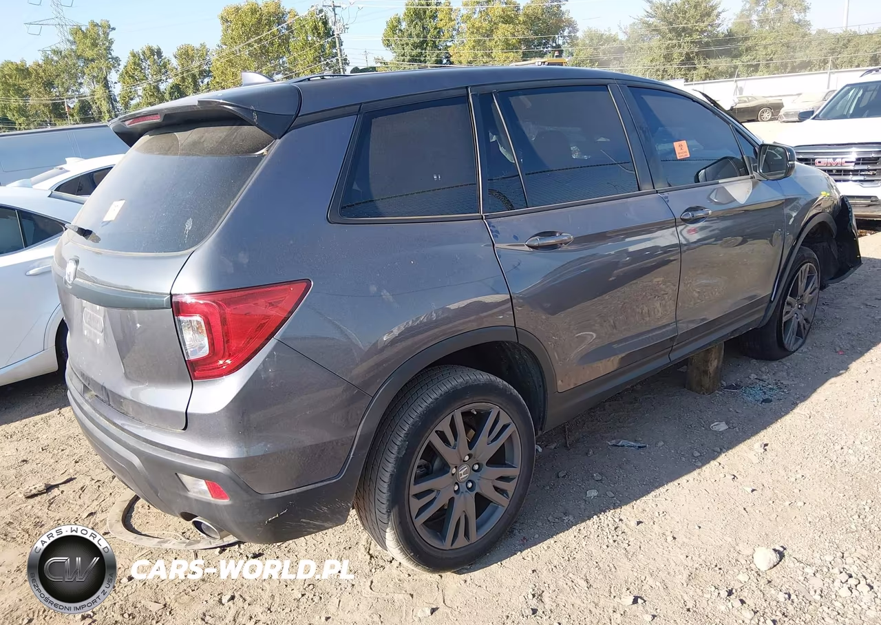 2020 Honda Passport 2Wd Ex-L VIN:5FNYF7H57LB004465 - 4