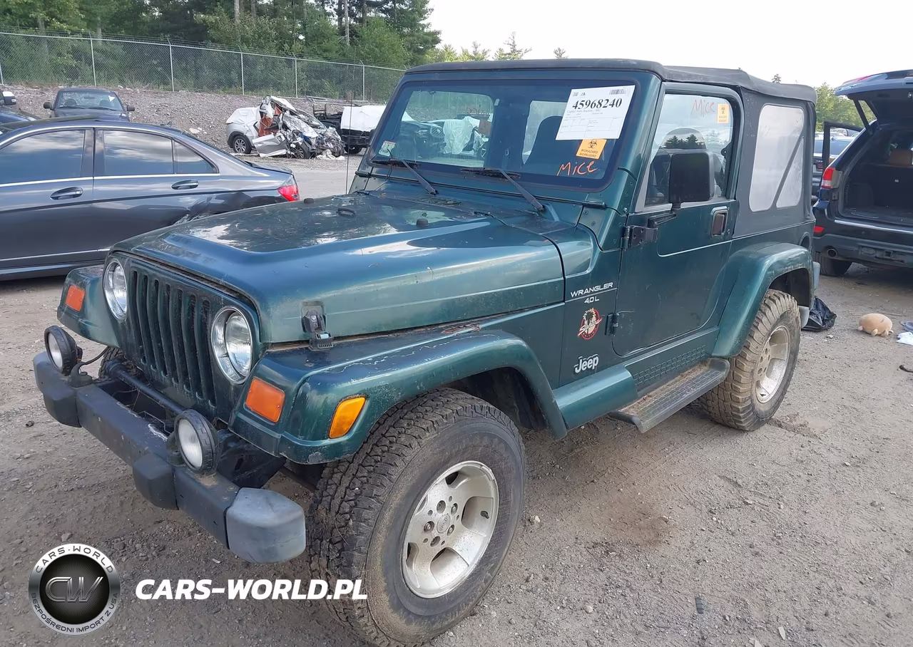 2000 Jeep Wrangler Sahara VIN:1J4FA59S9YP753779 - 2