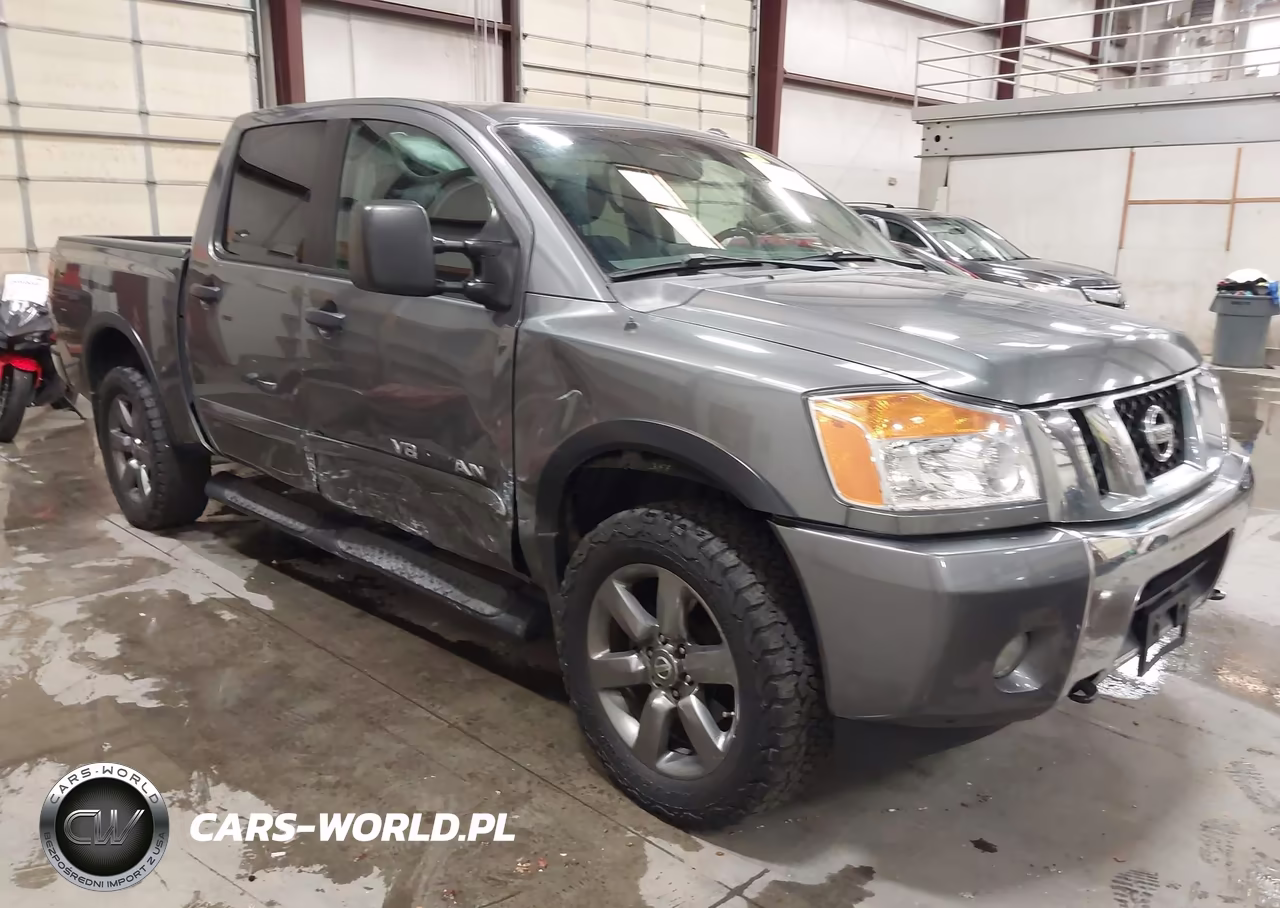 2015 Nissan Titan Sv VIN:1N6AA0EC7FN513632 - 1