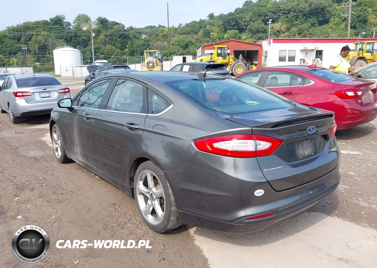 2016 Ford Fusion Se VIN:3FA6P0H72GR162588 - 3