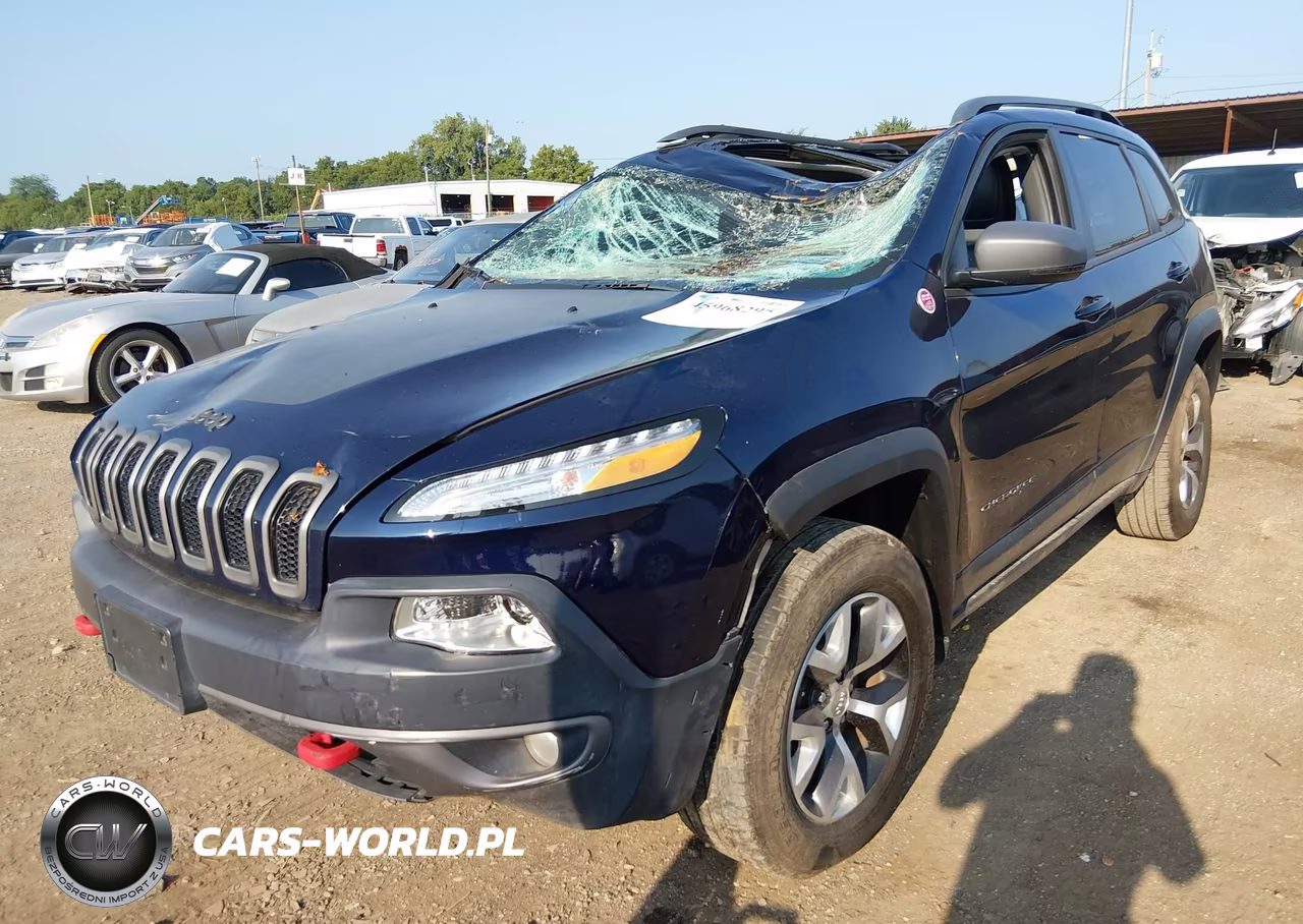 2016 Jeep Cherokee Trailhawk VIN:1C4PJMBS4GW348523 - 2
