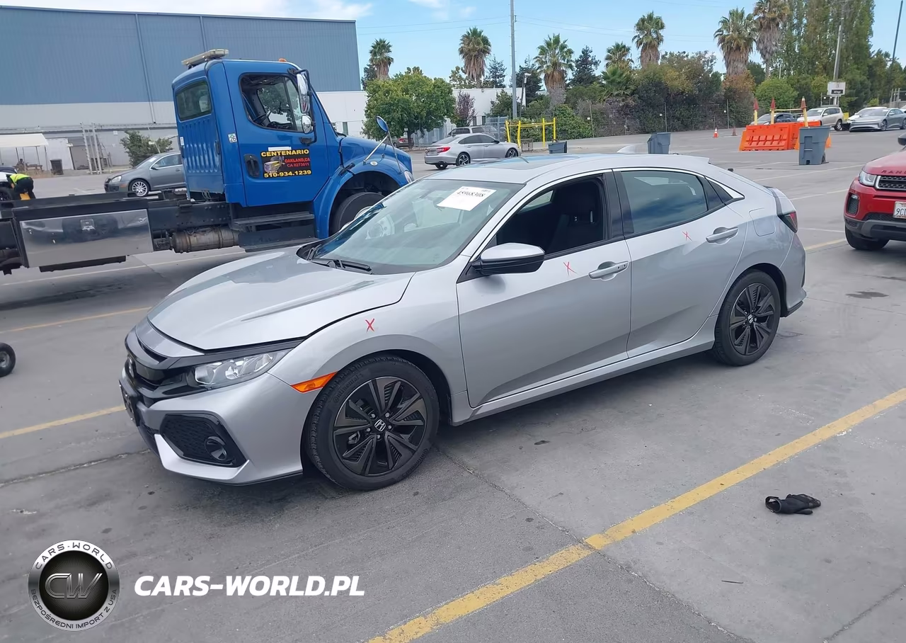 2018 Honda Civic Ex VIN:SHHFK7H55JU431447 - 2