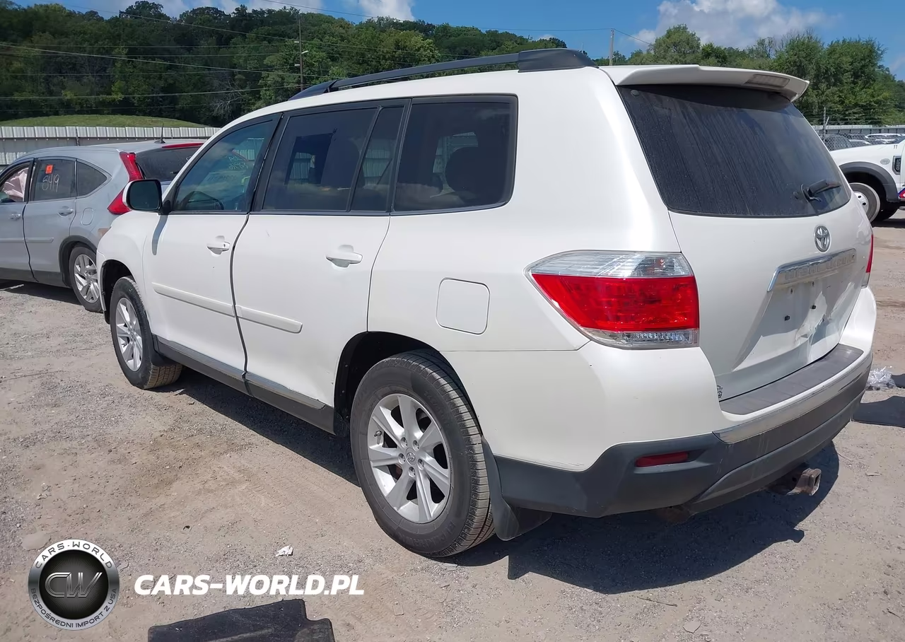 2012 Toyota Highlander Se V6 VIN:5TDZK3EH5CS081340 - 3
