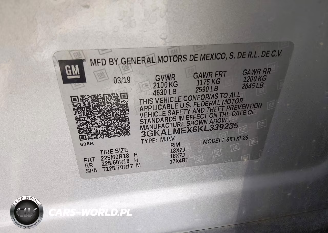 2019 GMC Terrain Sle VIN:3GKALMEX6KL339235 - 9