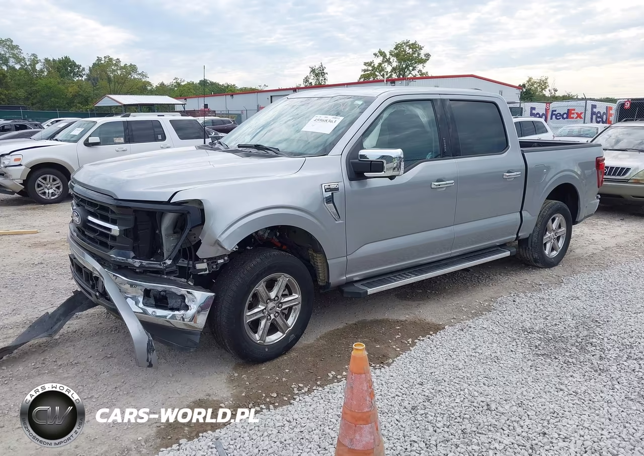 2024 Ford F-150 Xlt VIN:1FTEW3KP4RKD74841 - 2