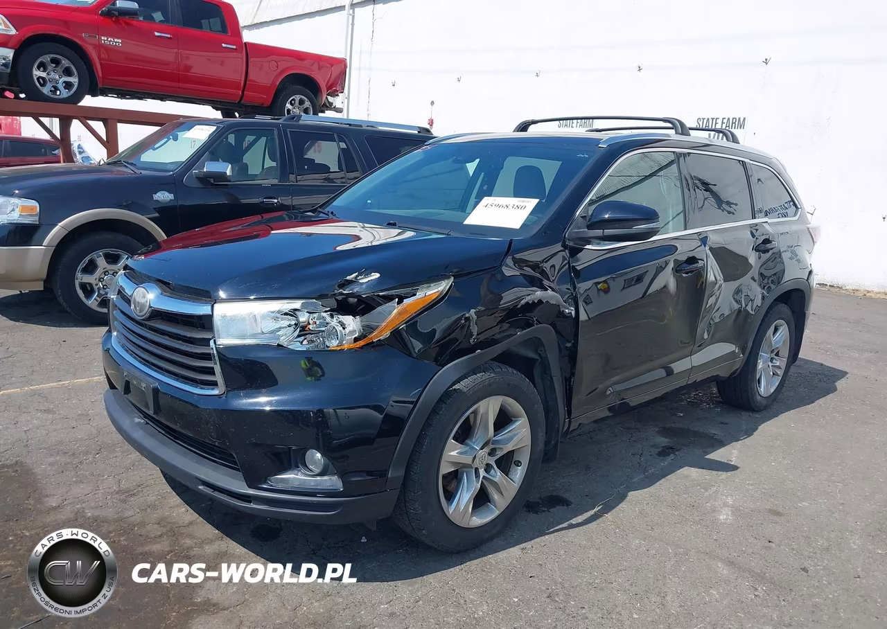 2014 Toyota Highlander Limited V6 VIN:5TDDKRFH1ES048351 - 2