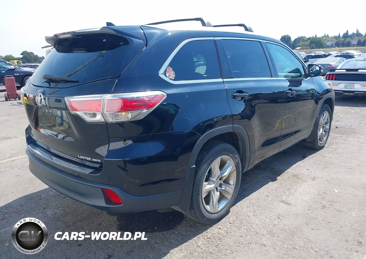2014 Toyota Highlander Limited V6 VIN:5TDDKRFH1ES048351 - 4