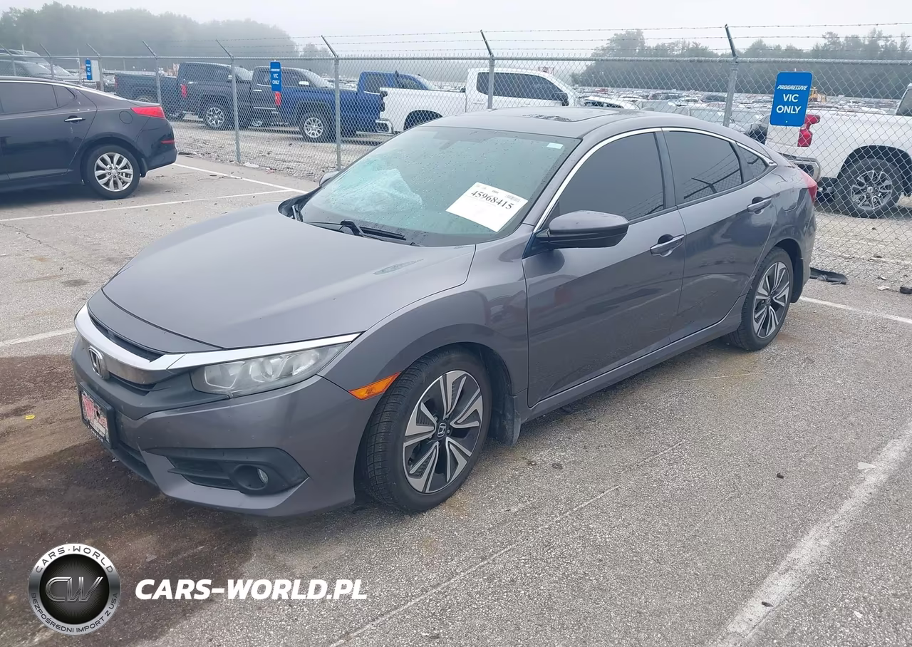 2017 Honda Civic Ex-T VIN:19XFC1F37HE014330 - 2