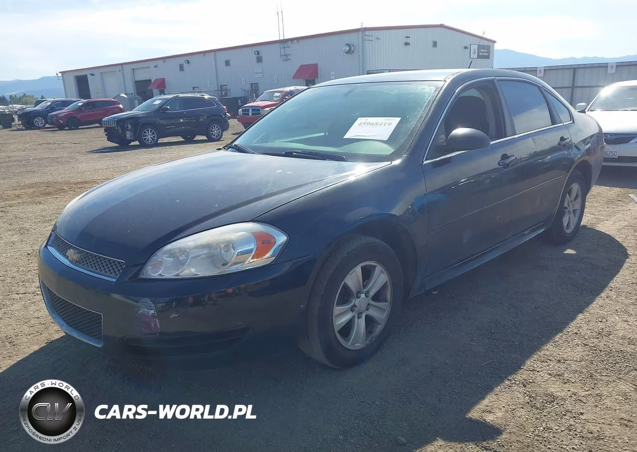 2012 Chevrolet Impala Ls VIN:2G1WF5E34C1279270 - 2