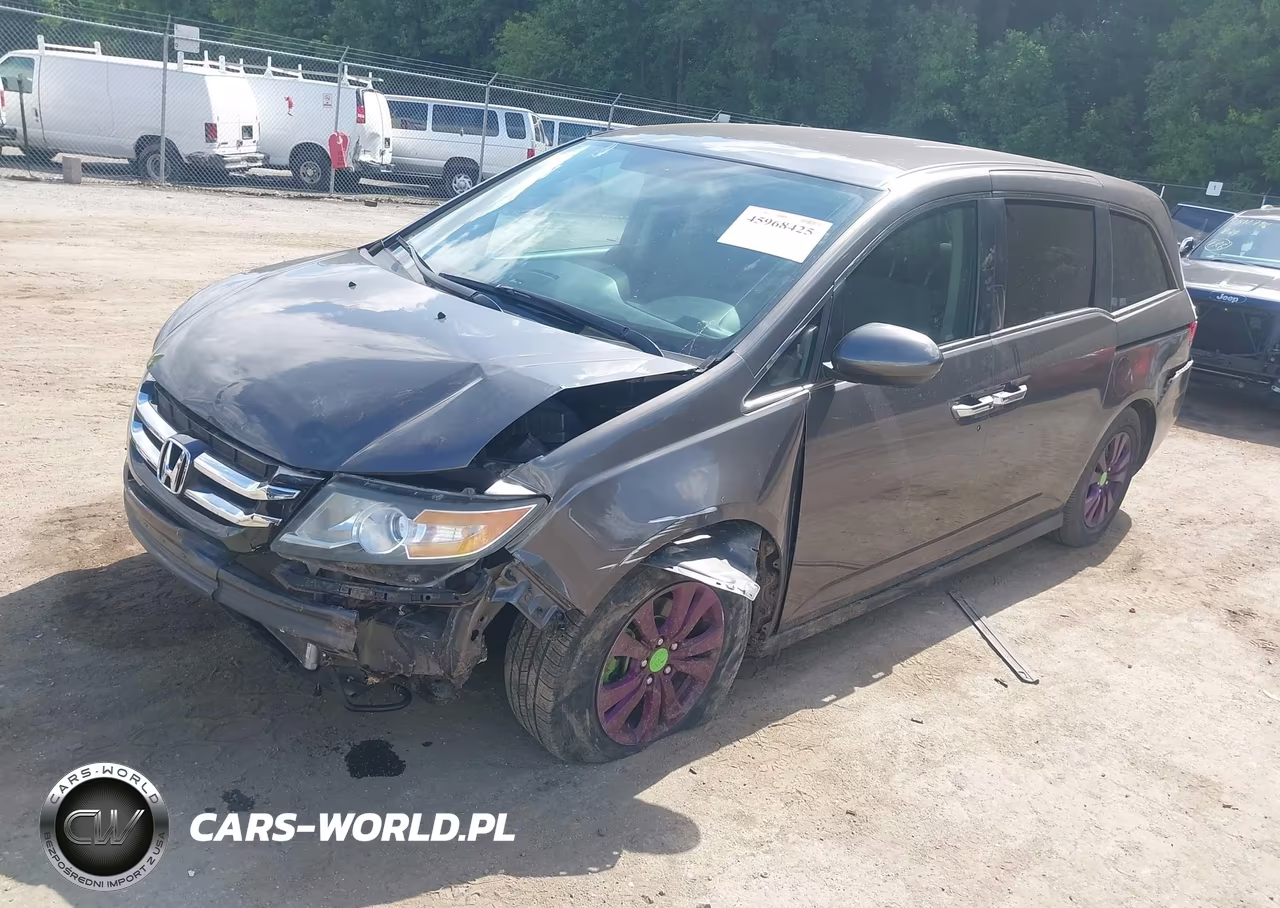 2014 Honda Odyssey Ex VIN:5FNRL5H43EB135212 - 2