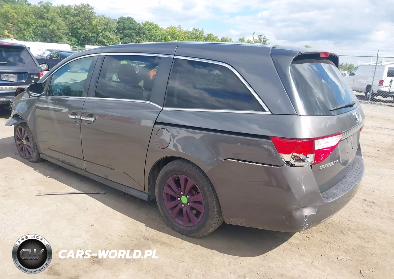 2014 Honda Odyssey Ex VIN:5FNRL5H43EB135212 - 3