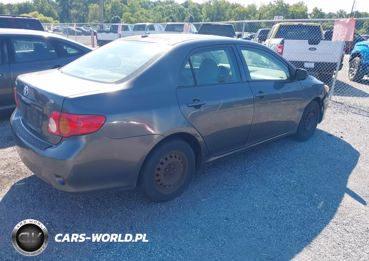 2009 Toyota Corolla Le VIN:2T1BU40E39C151837 - 4