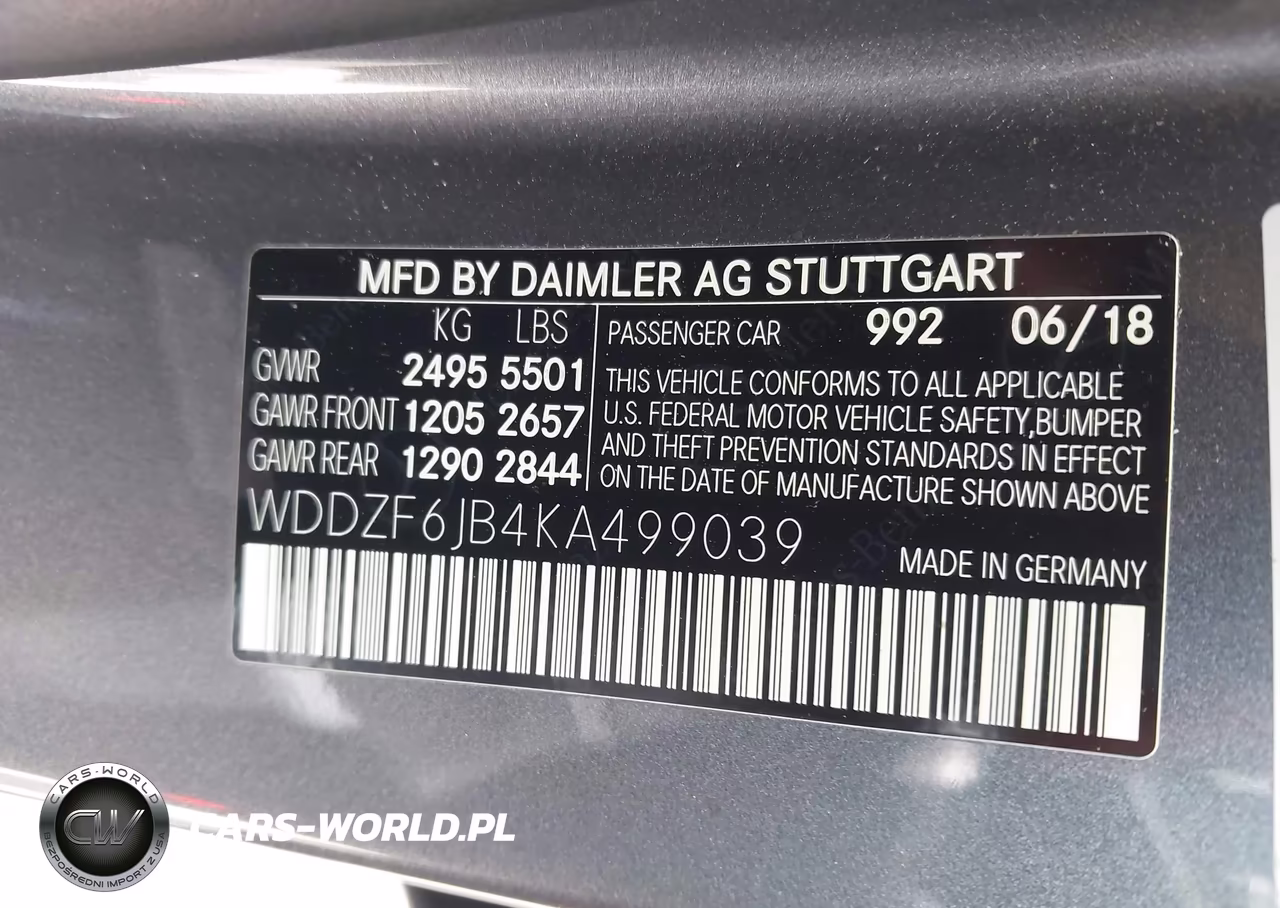 2019 Mercedes-Benz E 450 4Matic VIN:WDDZF6JB4KA499039 - 9