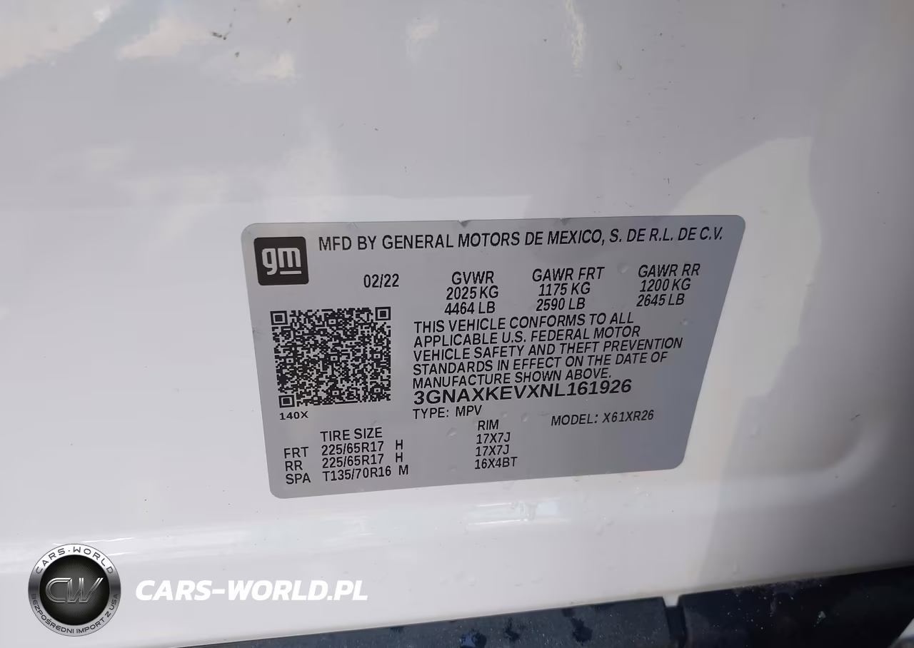 2022 Chevrolet Equinox Fwd Lt VIN:3GNAXKEVXNL161926 - 9