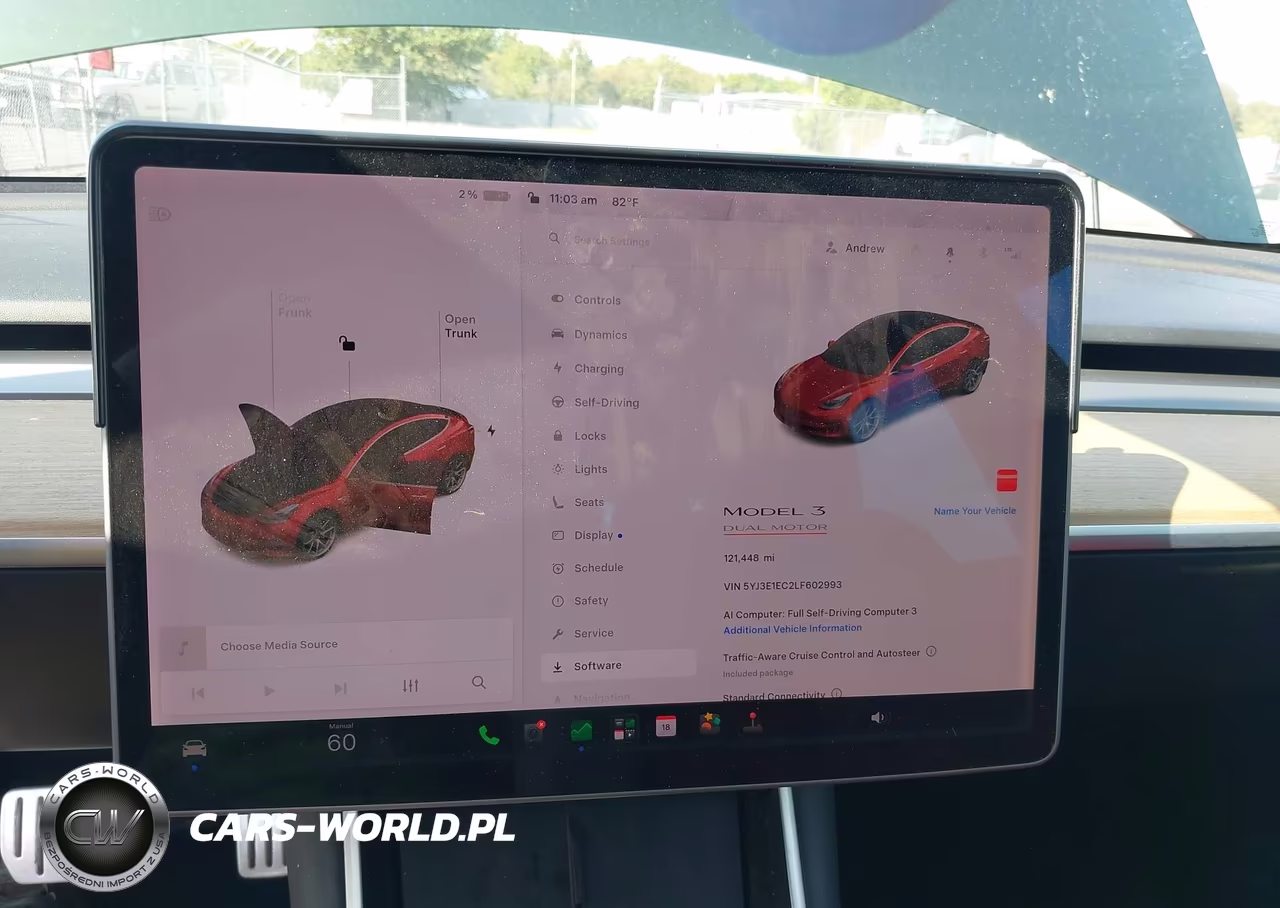 2020 Tesla Model 3 Performance Dual Motor All-Wheel Drive VIN:5YJ3E1EC2LF602993 - 18