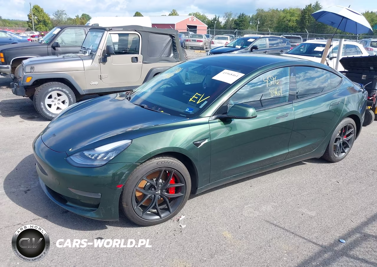 2020 Tesla Model 3 Performance Dual Motor All-Wheel Drive VIN:5YJ3E1EC2LF602993 - 2