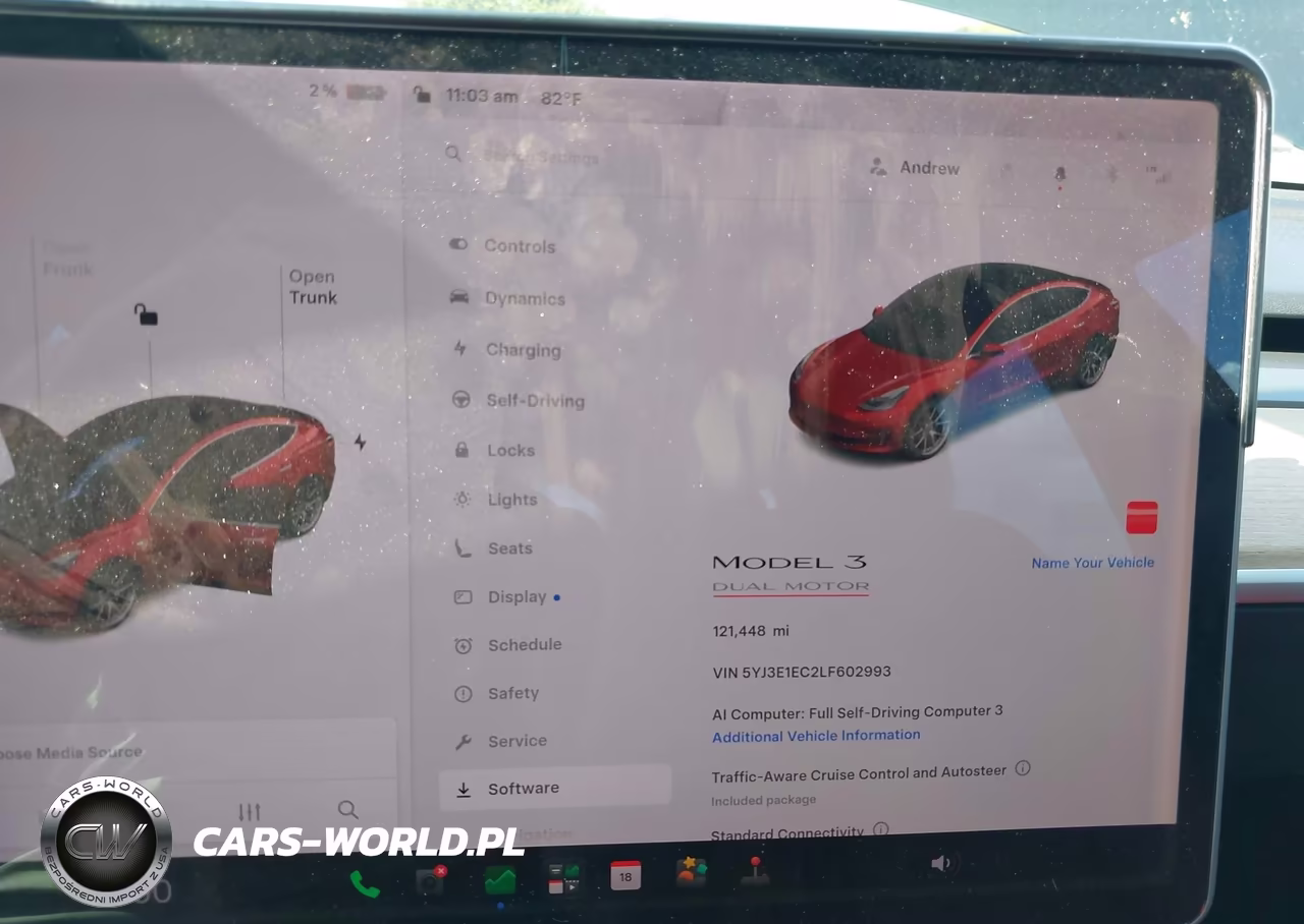 2020 Tesla Model 3 Performance Dual Motor All-Wheel Drive VIN:5YJ3E1EC2LF602993 - 7