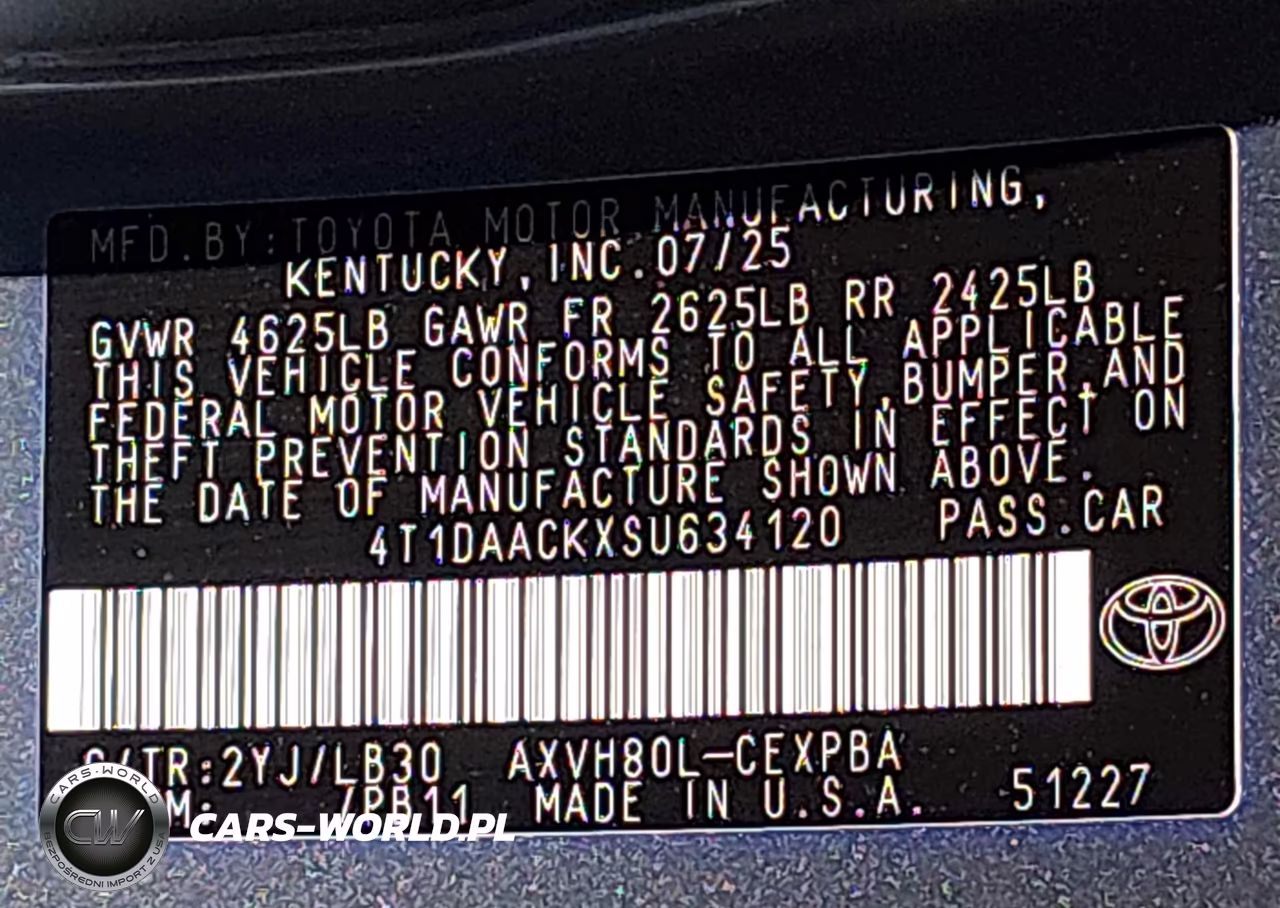 2025 Toyota Camry Xse VIN:4T1DAACKXSU634120 - 9