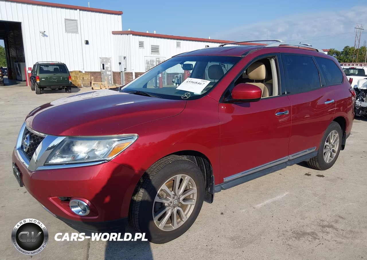 2014 Nissan Pathfinder Sl VIN:5N1AR2MM2EC700011 - 2