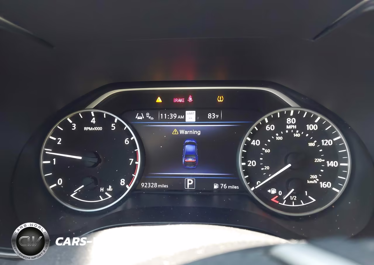 2020 Nissan Maxima Sv Xtronic Cvt VIN:1N4AA6CV1LC378669 - 7
