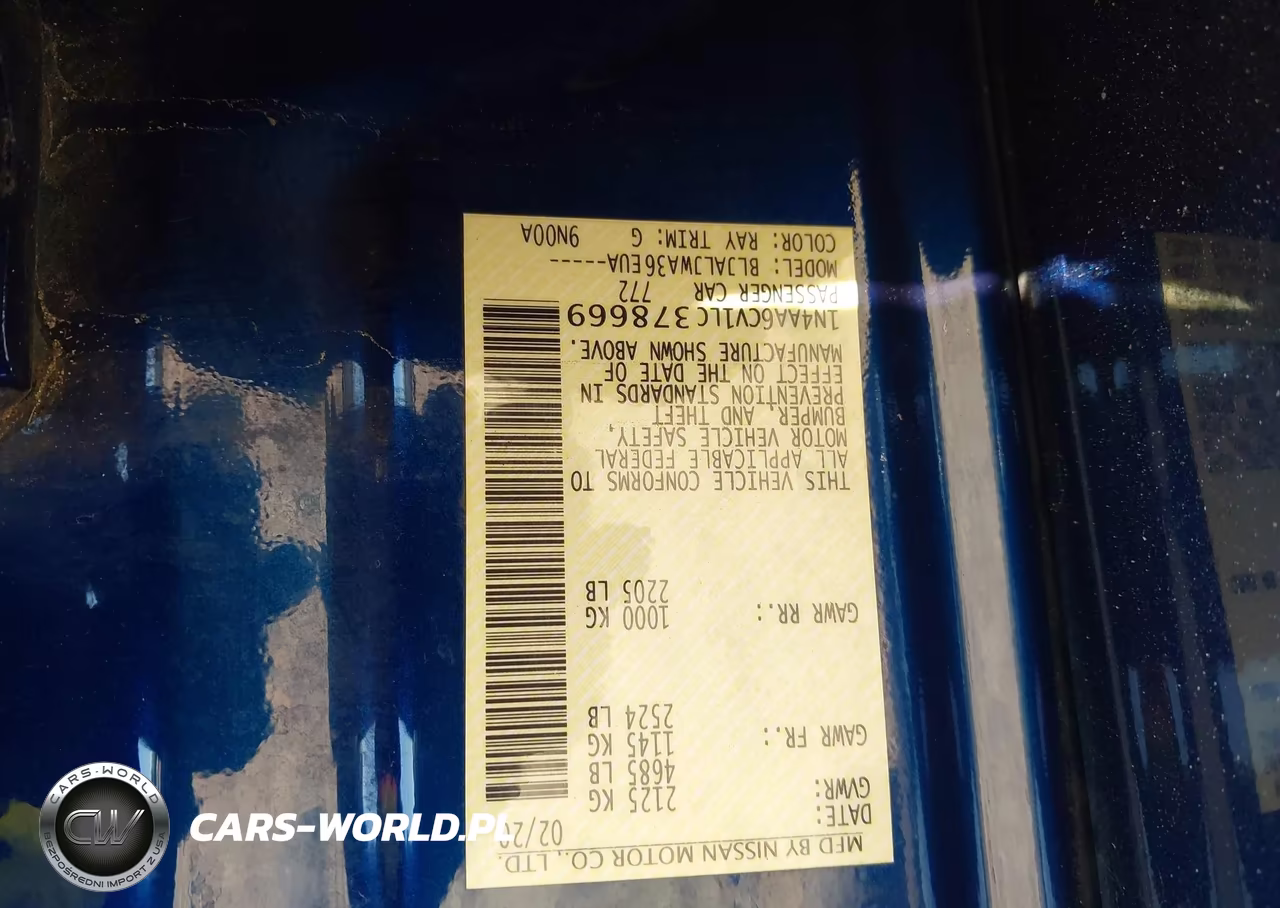 2020 Nissan Maxima Sv Xtronic Cvt VIN:1N4AA6CV1LC378669 - 9