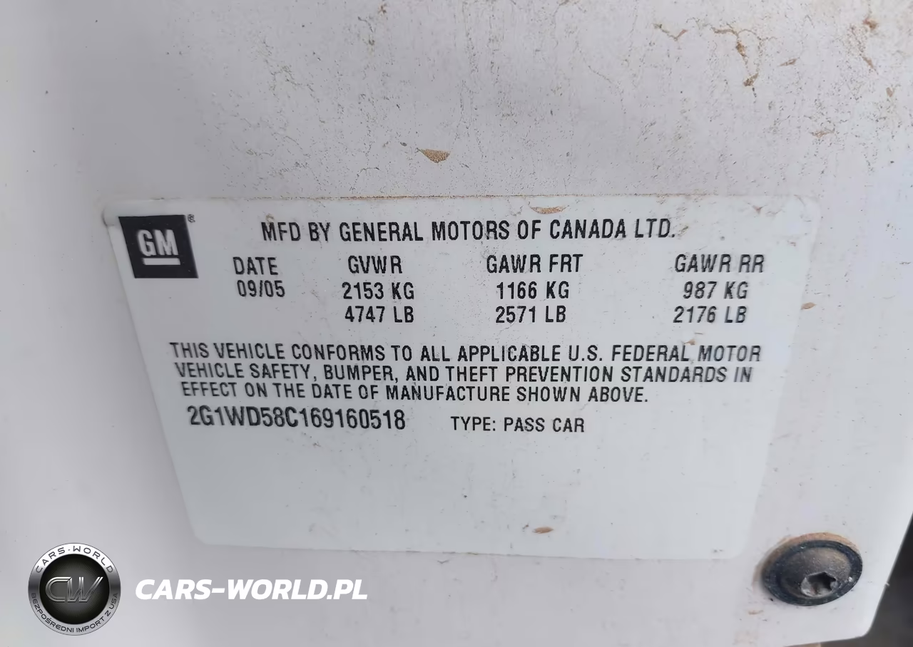 2006 Chevrolet Impala Ss VIN:2G1WD58C169160518 - 9