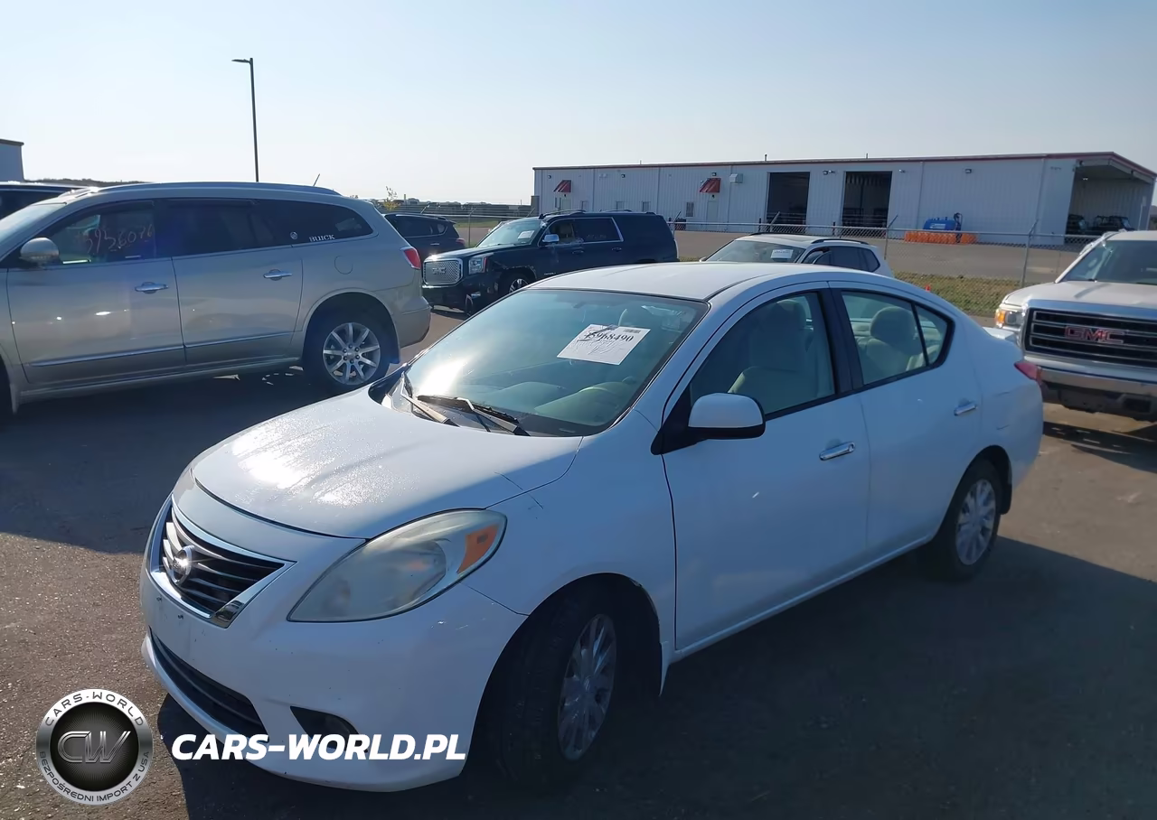 2014 Nissan Versa 1.6 Sv VIN:3N1CN7AP9EK445102 - 2