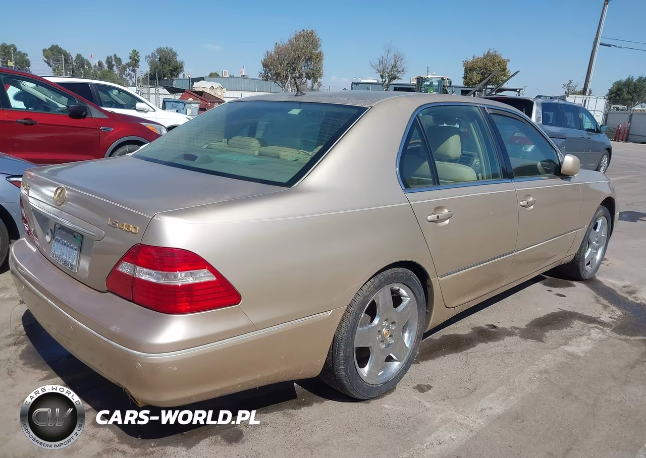 2005 Lexus Ls 430 VIN:JTHBN36F755019127 - 4