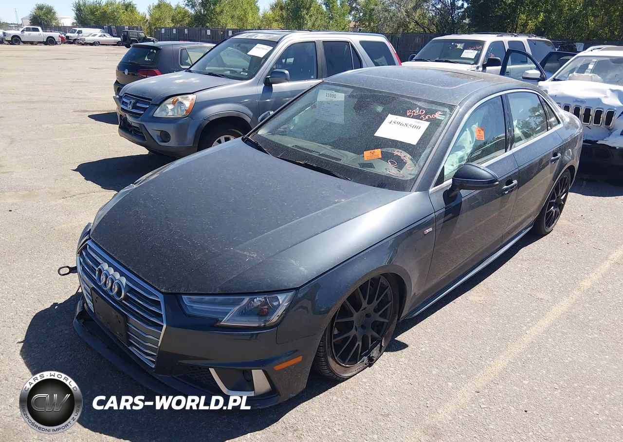 2019 Audi A4 45 Premium VIN:WAUDNAF41KA018343 - 2