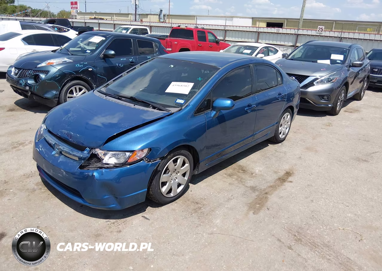 2008 Honda Civic Lx VIN:2HGFA16548H511414 - 2
