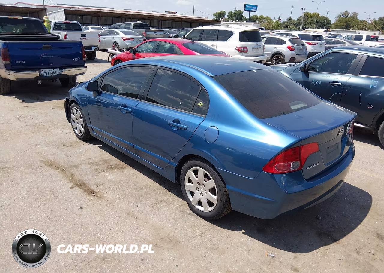 2008 Honda Civic Lx VIN:2HGFA16548H511414 - 3
