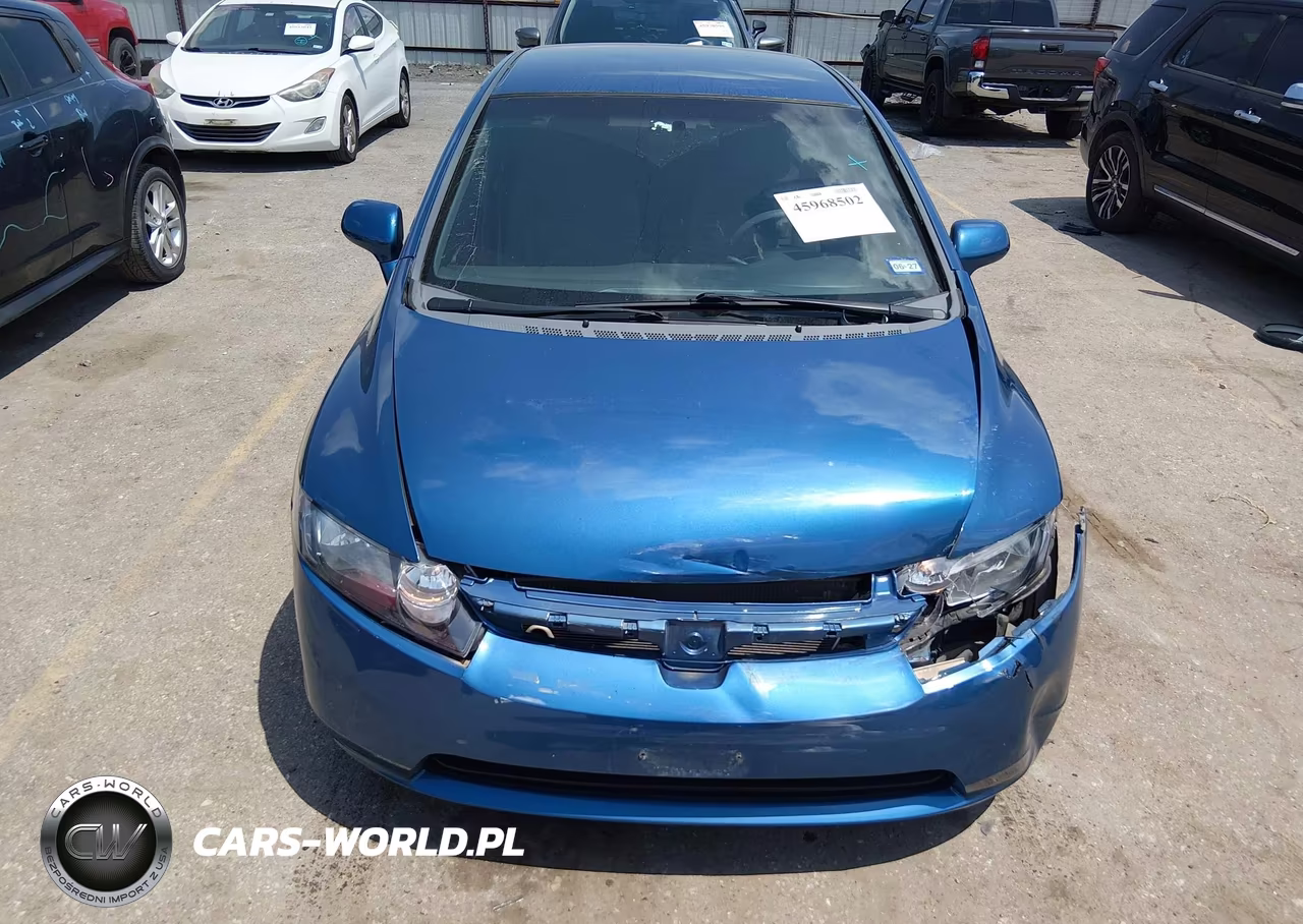 2008 Honda Civic Lx VIN:2HGFA16548H511414 - 6