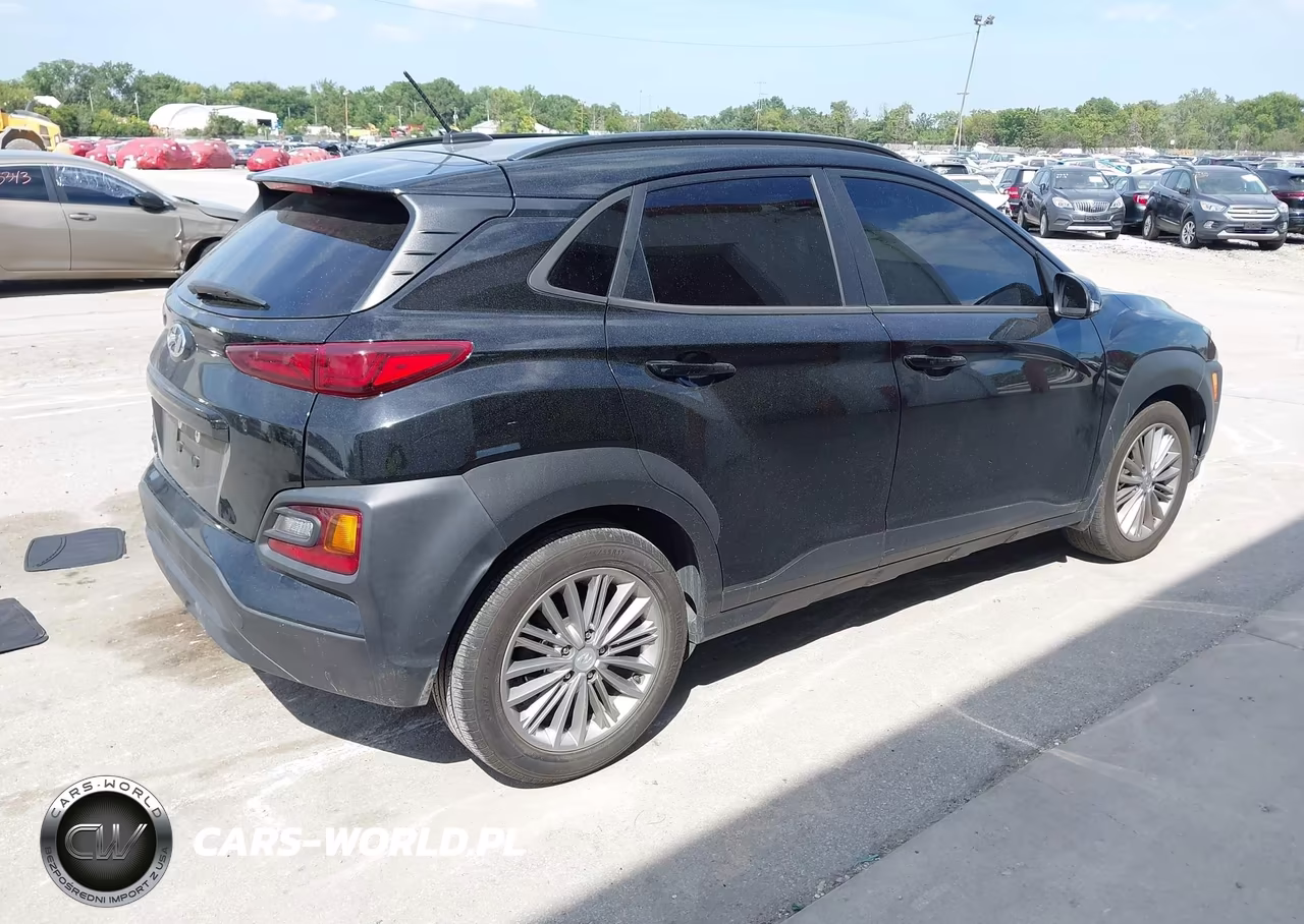 2021 Hyundai Kona Sel VIN:KM8K22AA6MU718927 - 4
